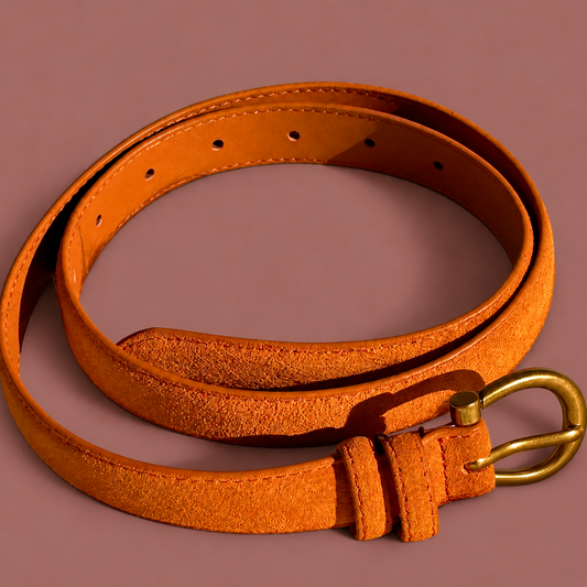 Armoir - Suede Finish Leather Belt
