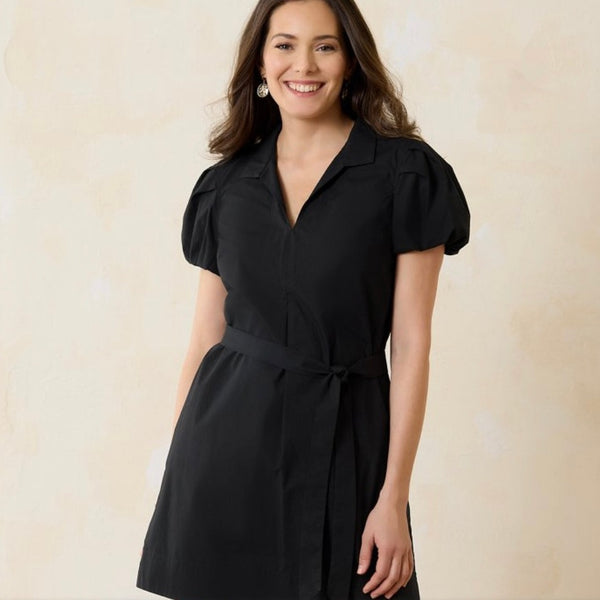 Tommy Bahama - Puff Sleeve Dress With Matching Belt