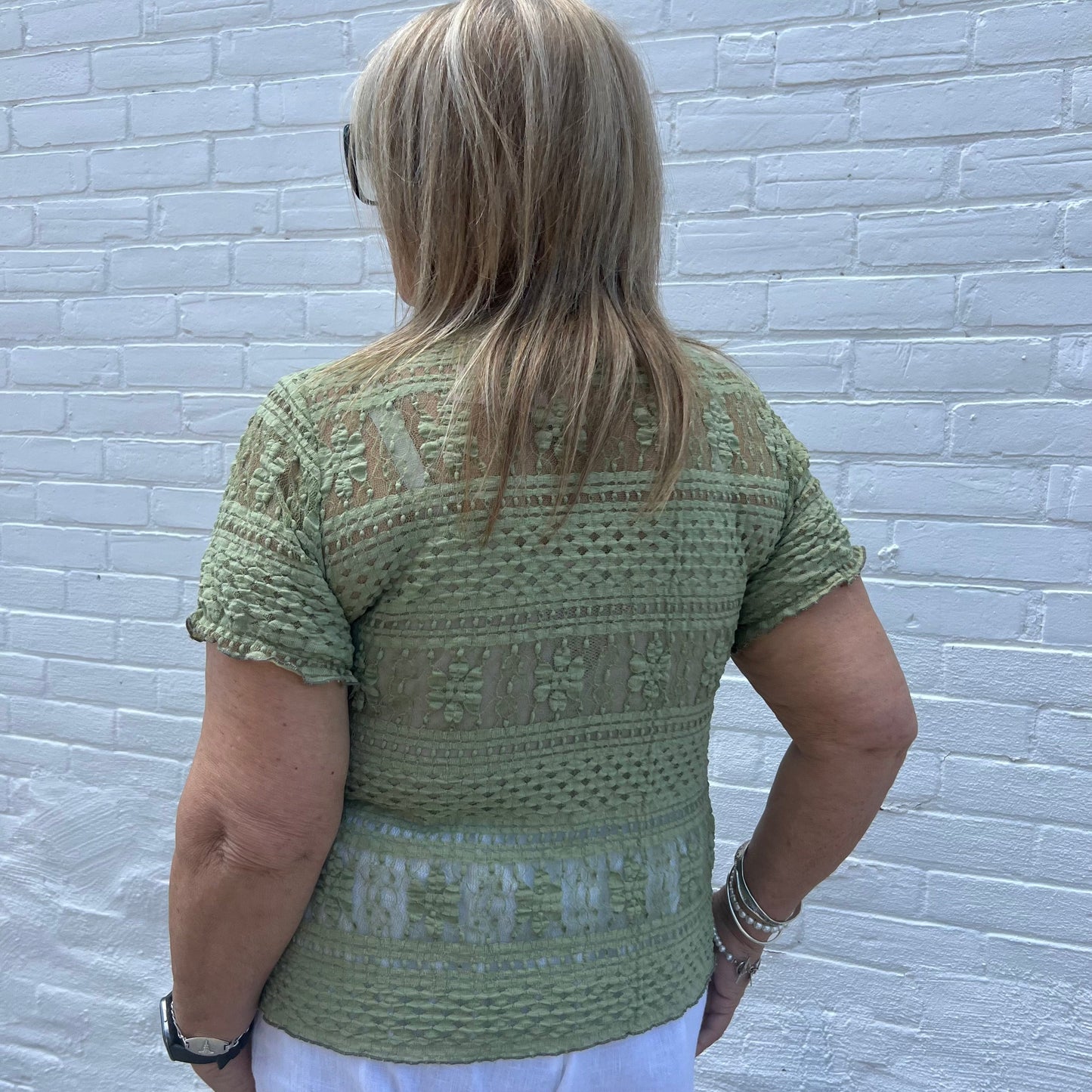 Deannafokes - Floral Lace Top