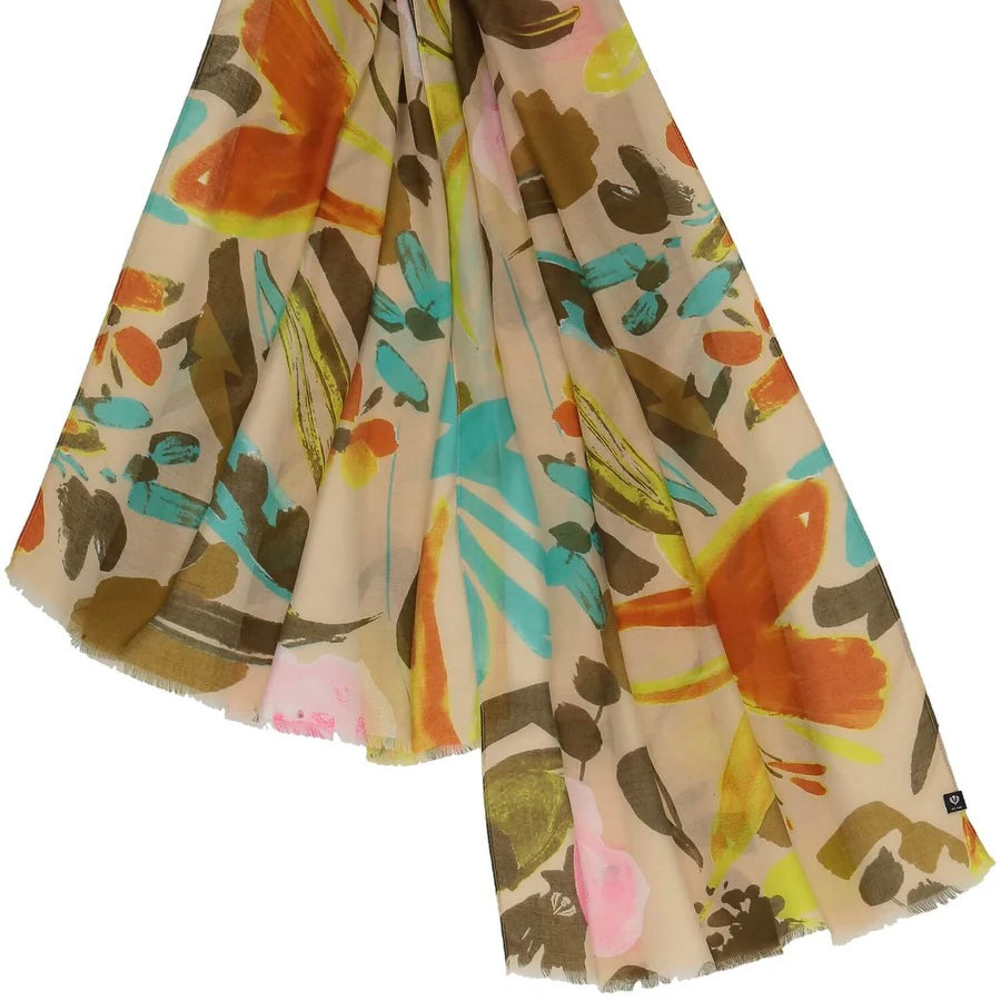 Fraas - Abstract Floral Scarf