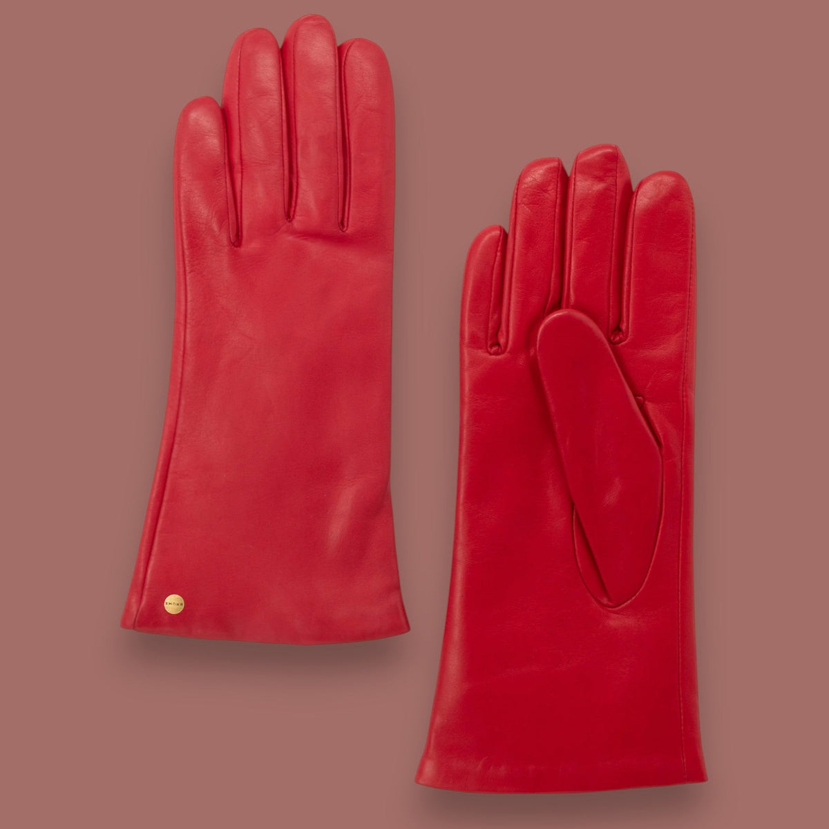Brume - Sydney Cashmere Lined Long Leather Gloves