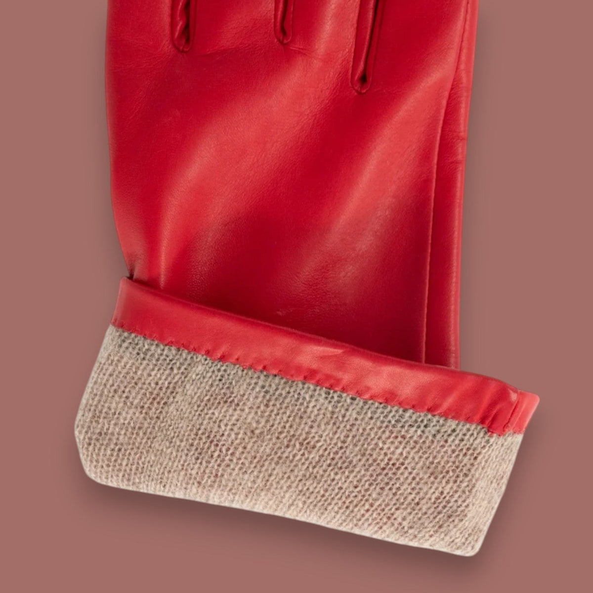 Brume - Sydney Cashmere Lined Long Leather Gloves