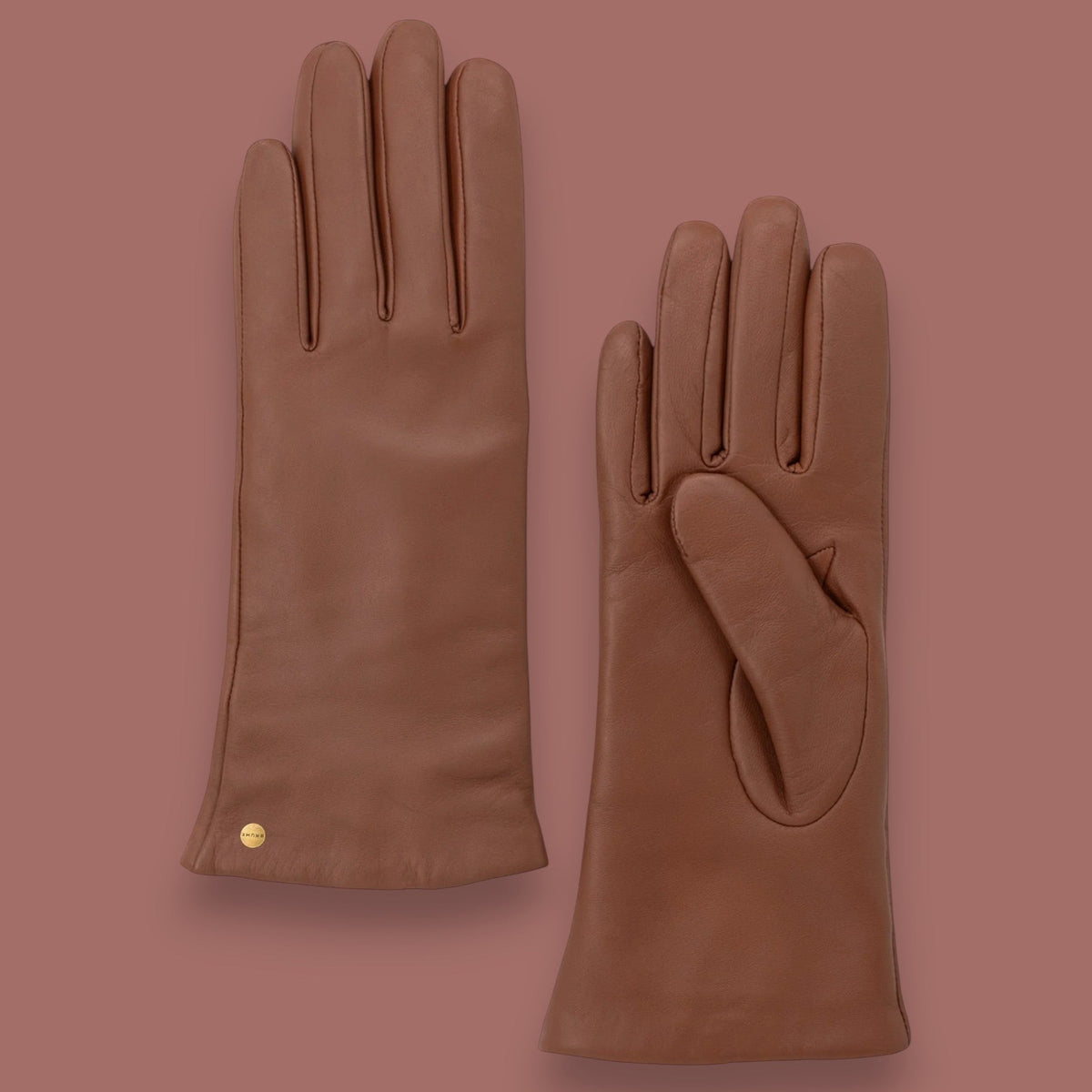 Brume - Sydney Cashmere Lined Long Leather Gloves