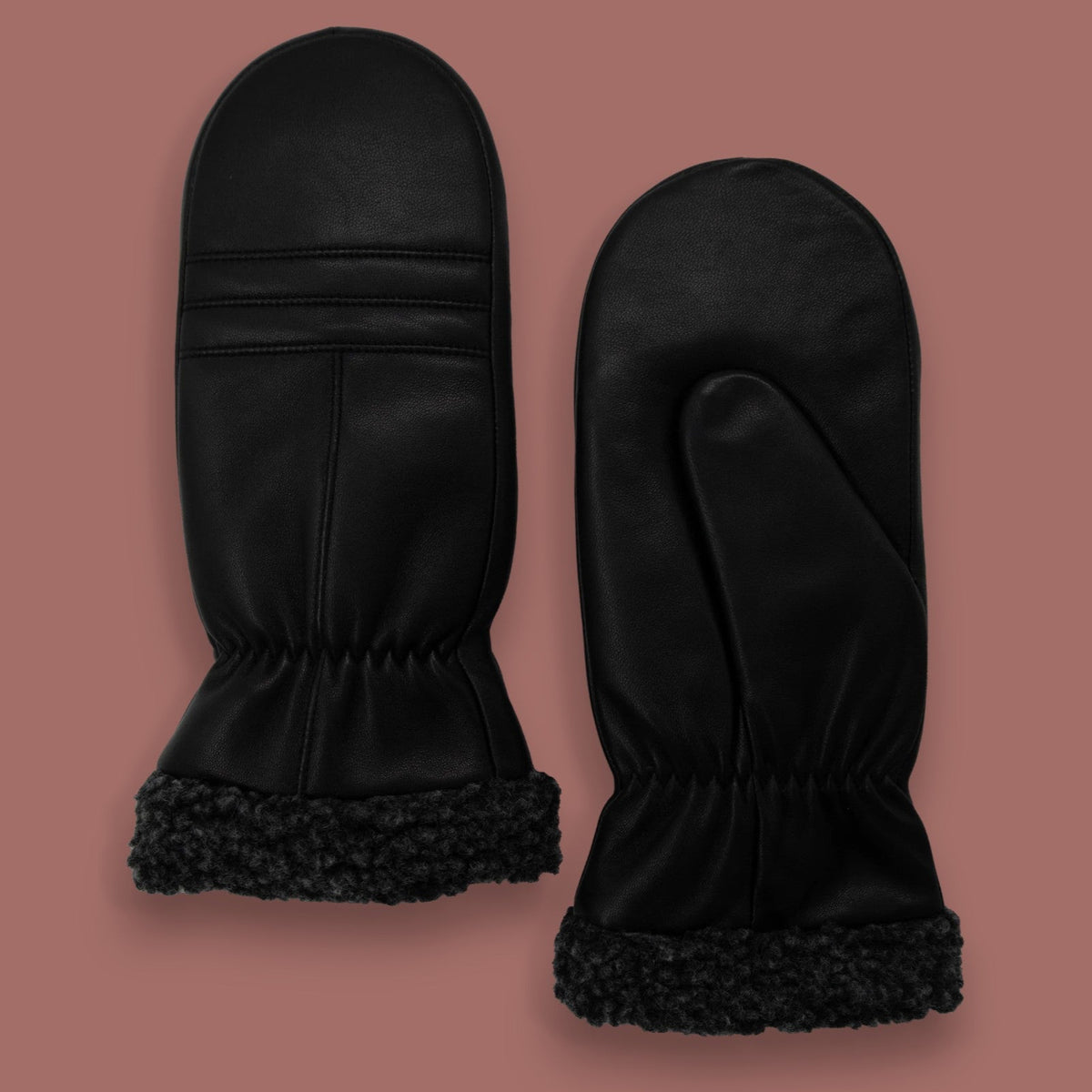 Brume - Colwood Cozy Leather Mittens