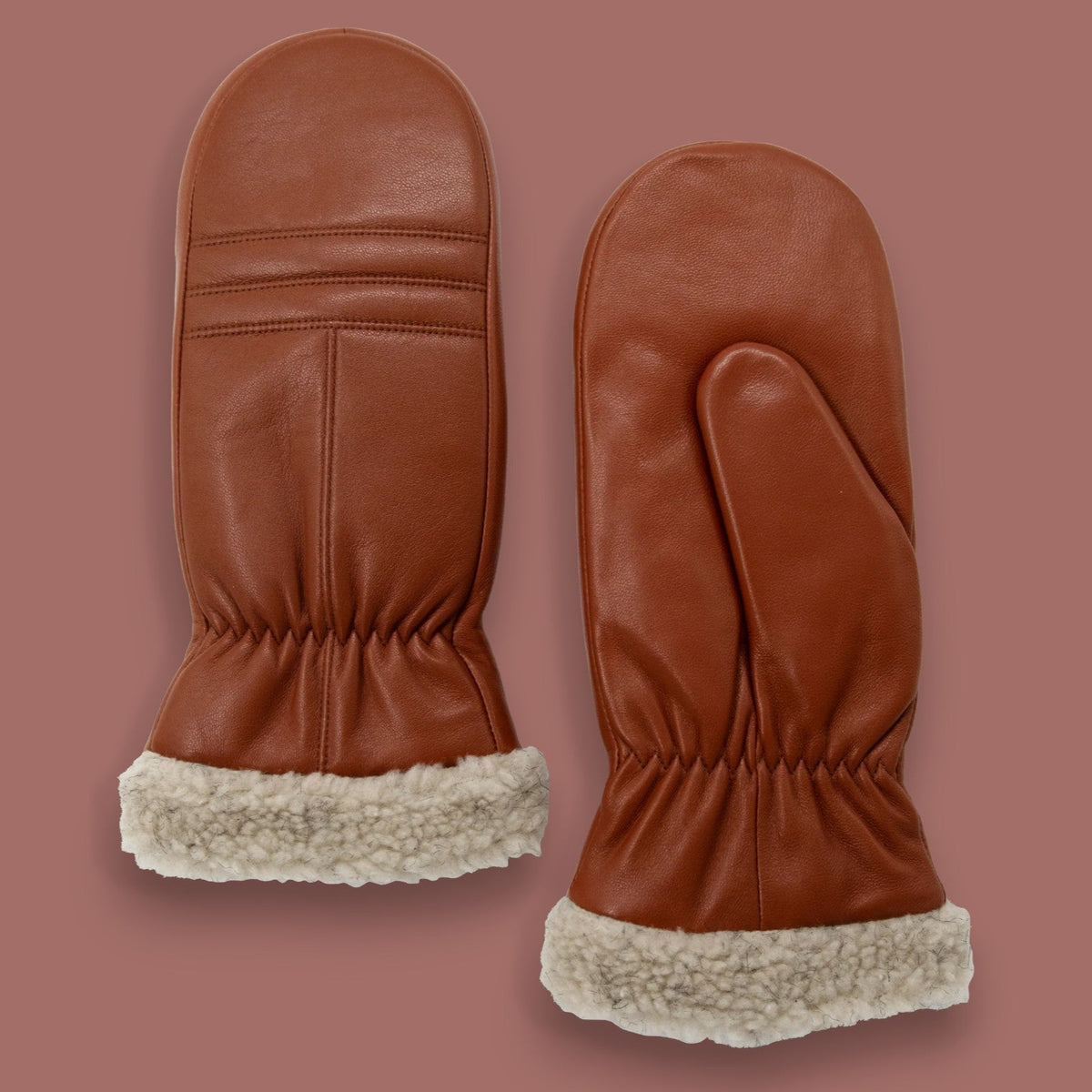 Brume - Colwood Cozy Leather Mittens