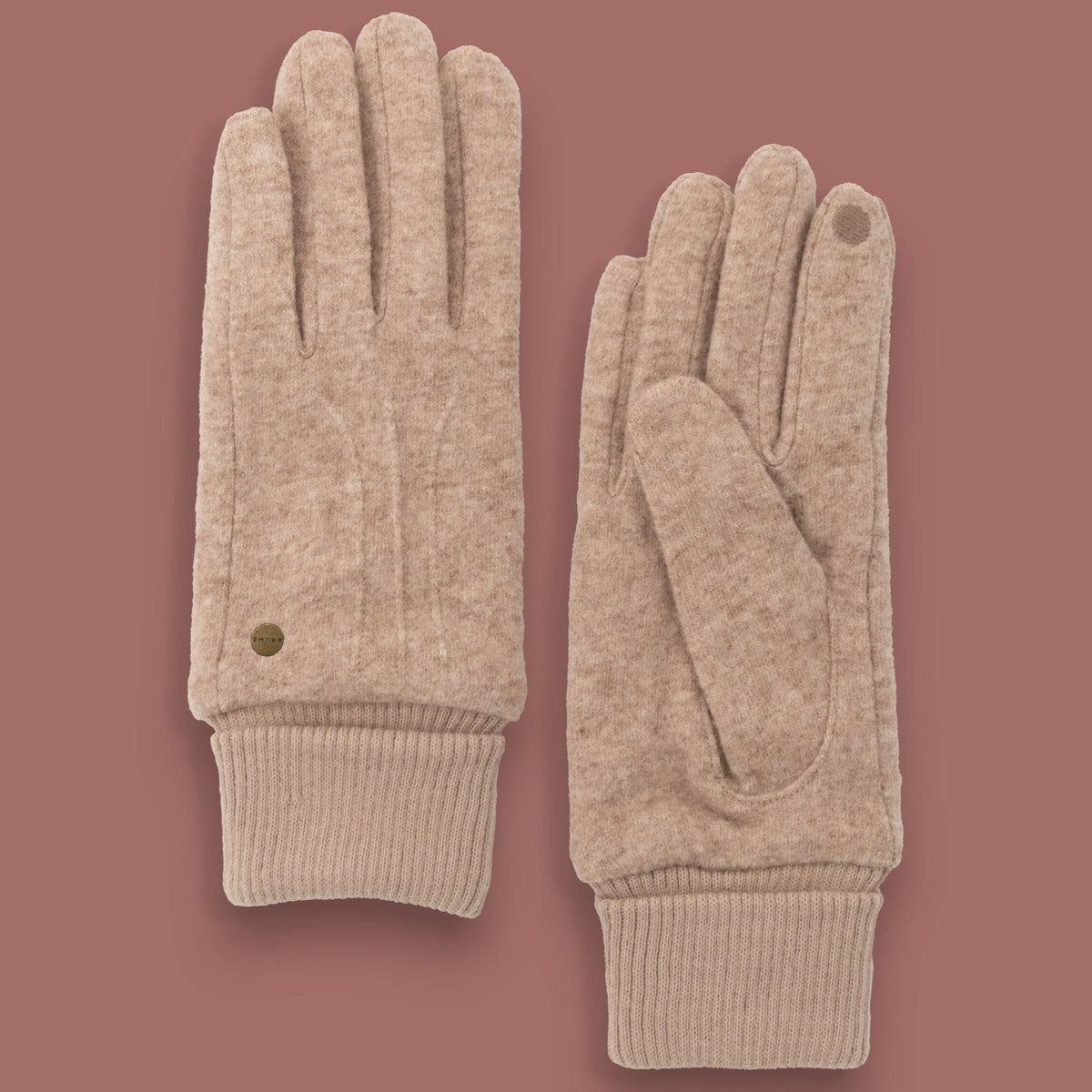 Brume - Touchscreen Cable Knit Gloves
