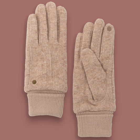Brume - Touchscreen Cable Knit Gloves