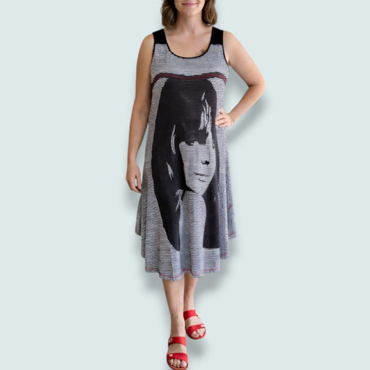 Tango Mango - Artistic Portrait Stripe Dress