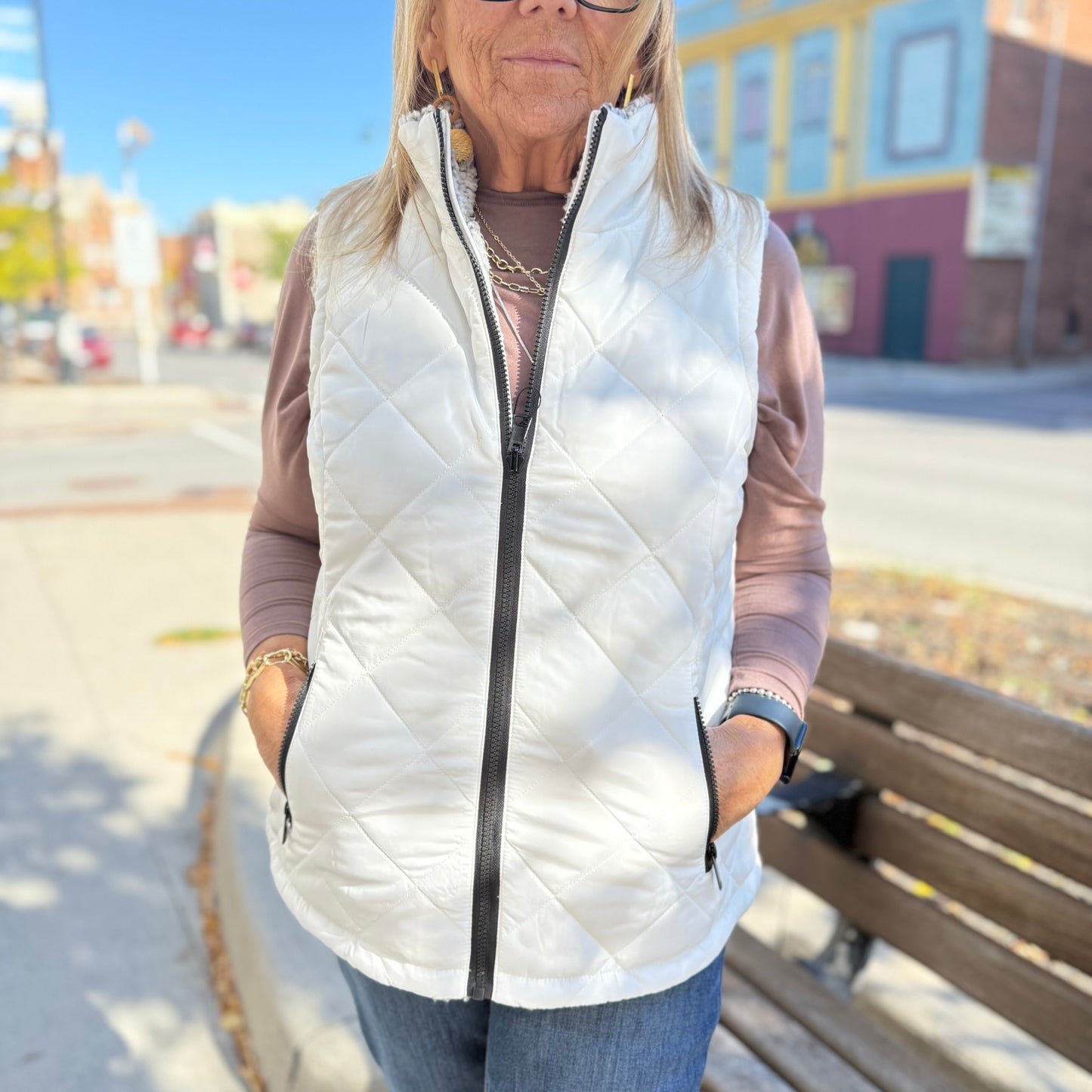 Moffi - Reversible Sherpa Vest