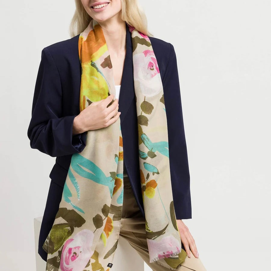 Fraas - Abstract Floral Scarf