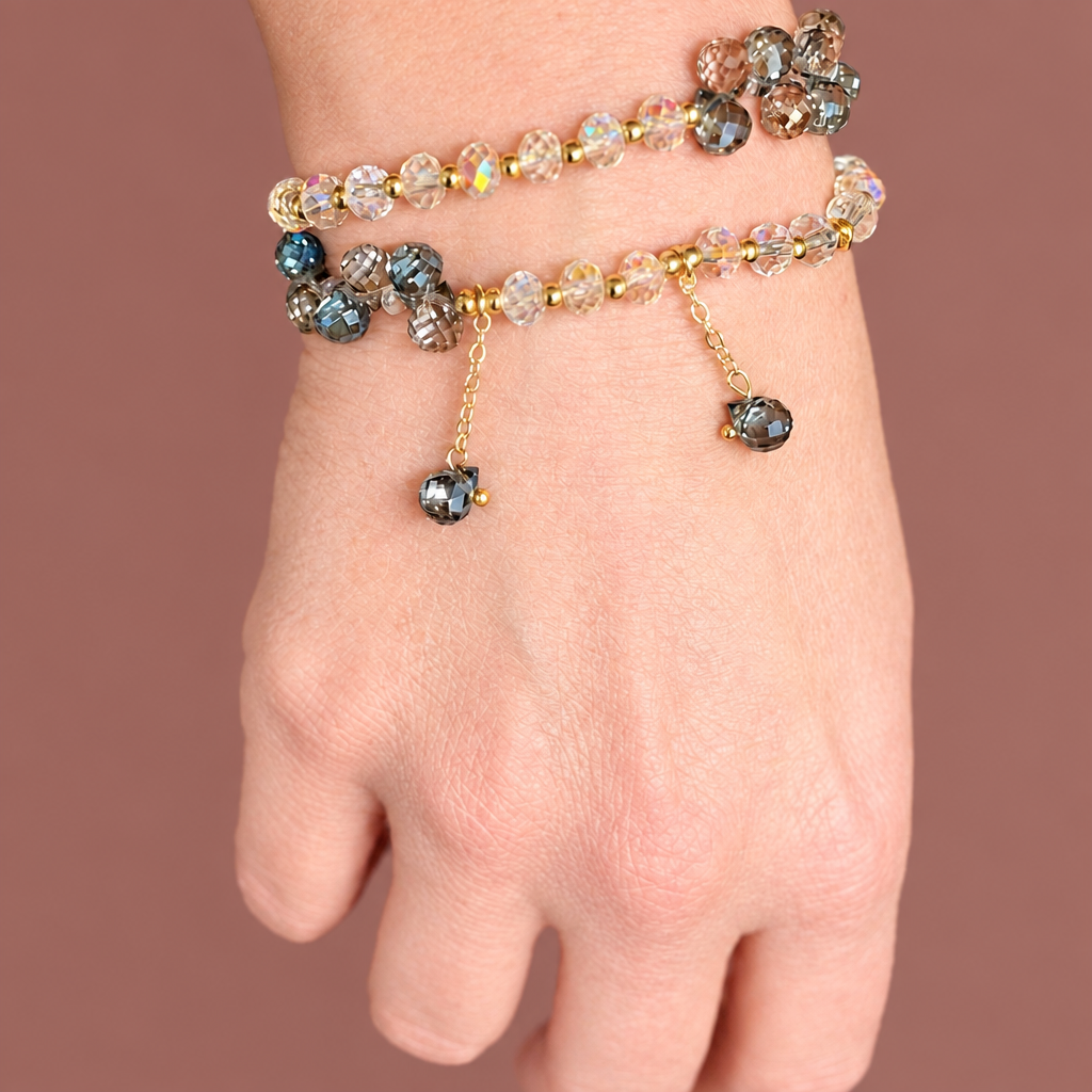 Jacqueline Kent - Crystal Dangle Bracelet