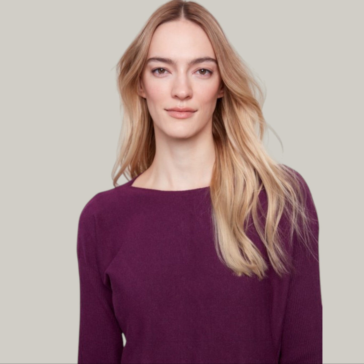 Charlie B - Sweater With Back Lace-Up Detail