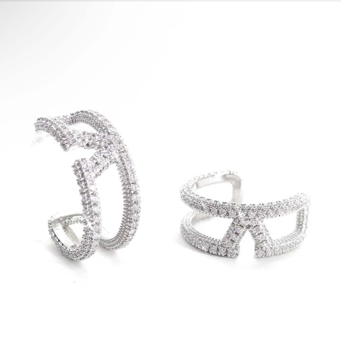 Jacqueline Kent - Designer Style Hoop Earrings