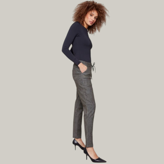 Charlie B - Pull-On Corduroy Jogger Pant With Zip Pockets