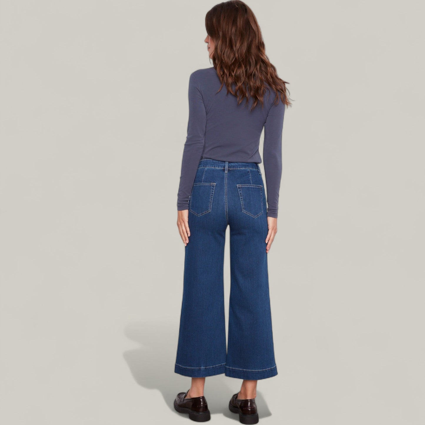 Charlie B - Patch Pocket Flare Jeans