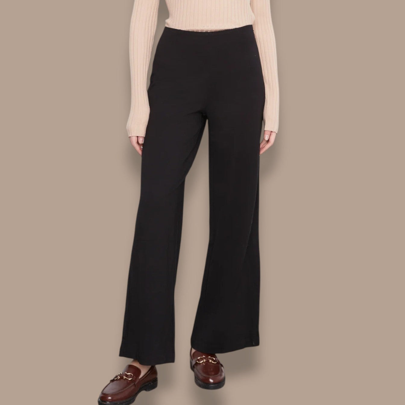 Charlie B - Pull-On Wide Leg Pants