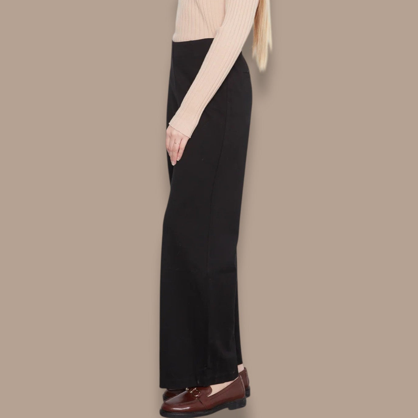 Charlie B - Pull-On Wide Leg Pants