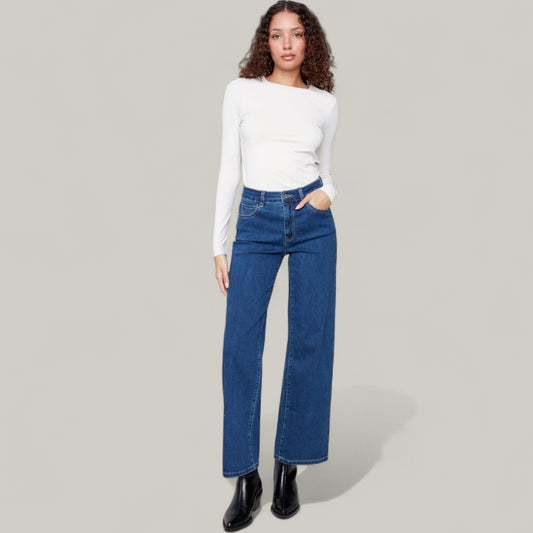 Charlie B - Chloe Wide Leg Jeans
