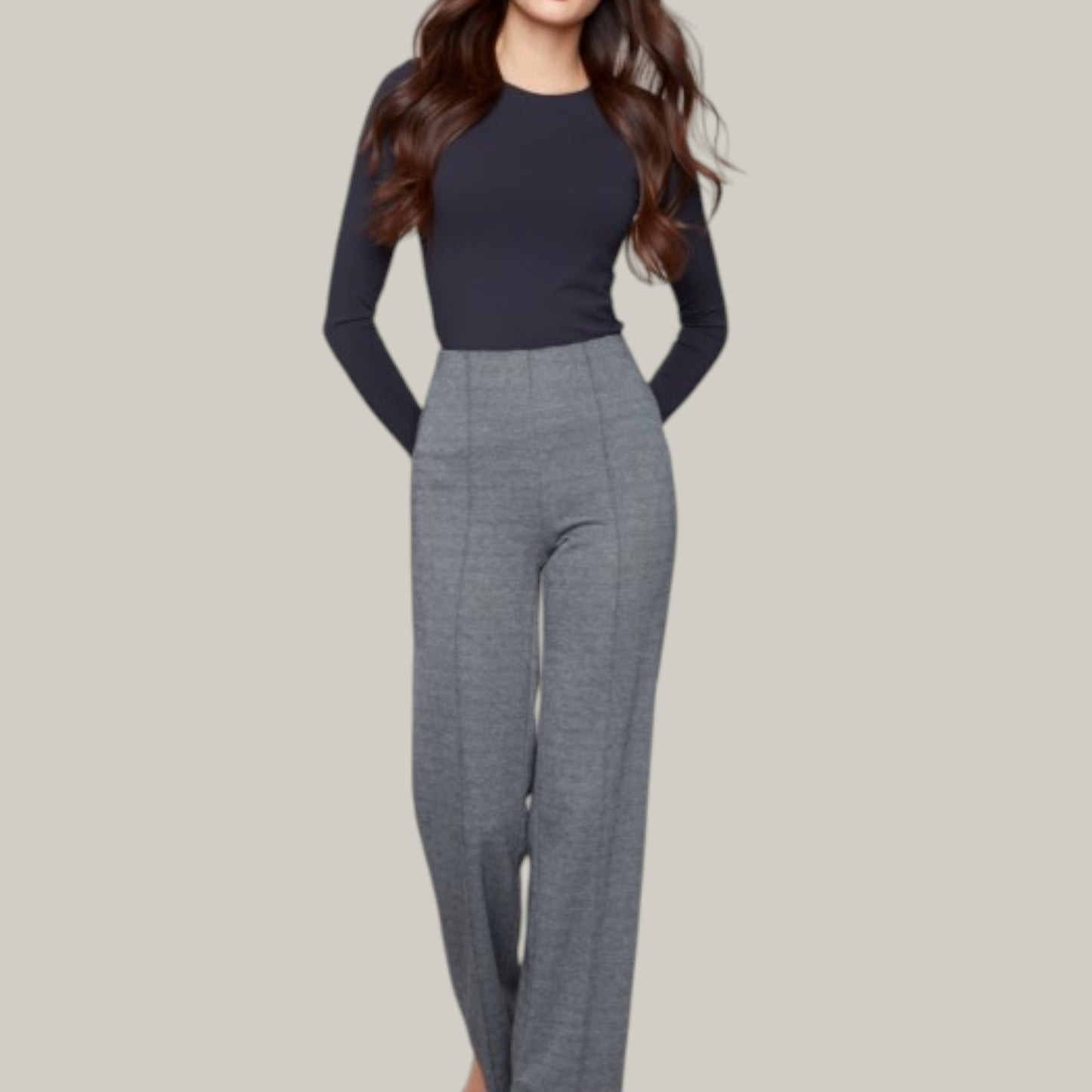 Charlie B - Twill Pull-On Dress Pants