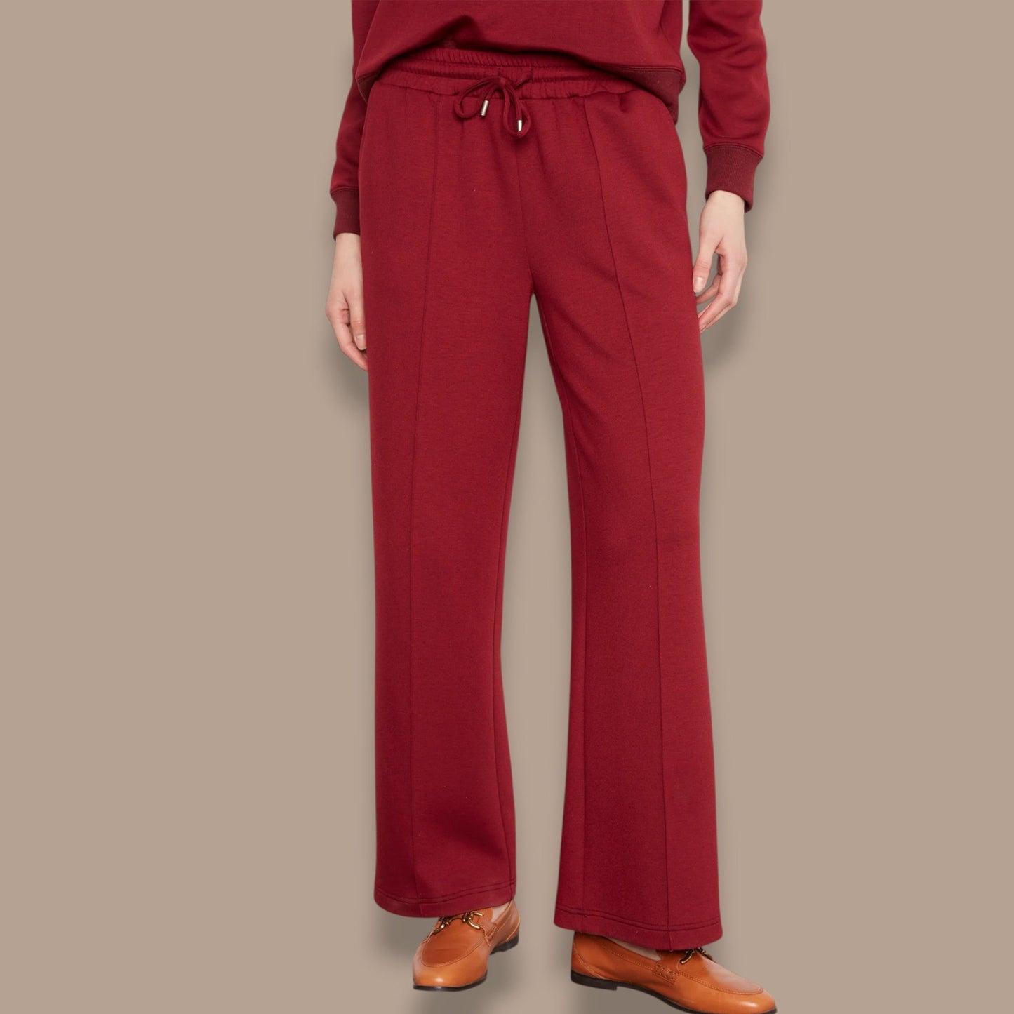 Charlie B - Soft Scuba Wide Leg Pants