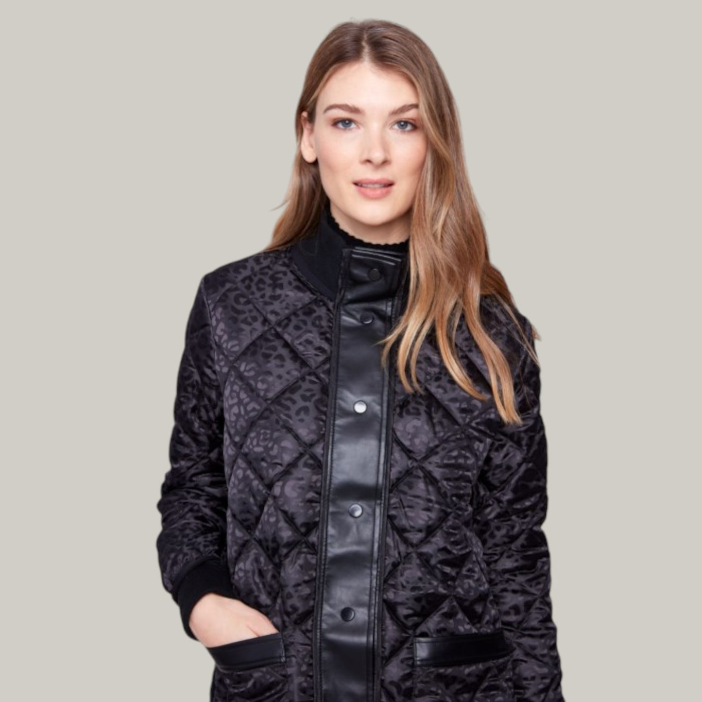 Charlie B - Reversible Long Puffer Coat