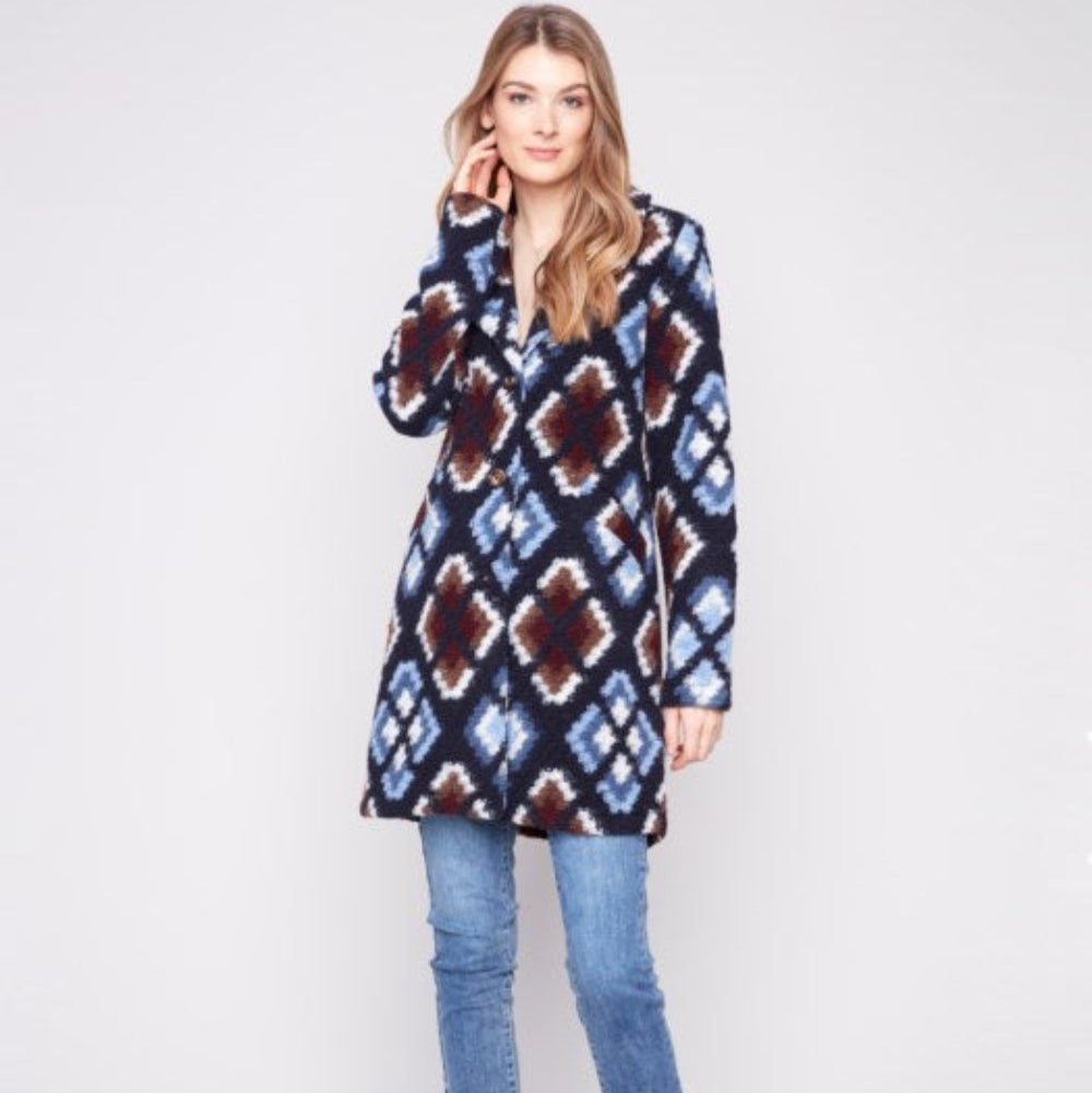 Charlie B - Long Crochet Coat