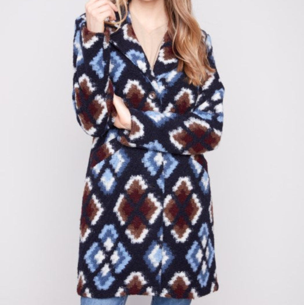 Charlie B - Long Crochet Coat