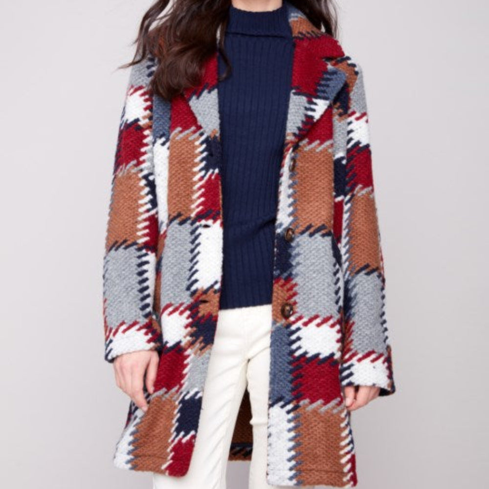 Charlie B - Long Crochet Coat