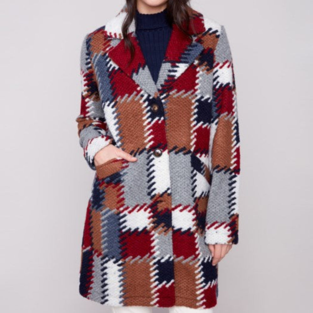 Charlie B - Long Crochet Coat