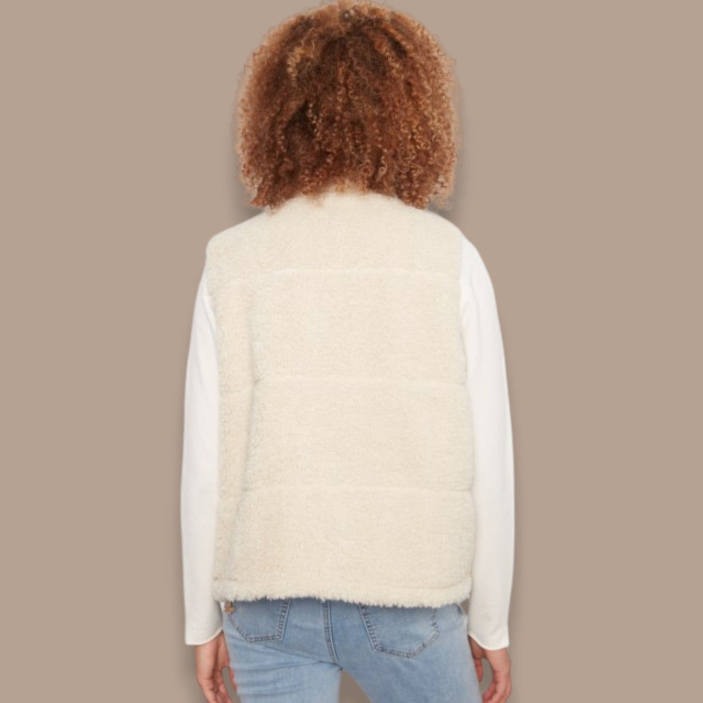Charlie B - Reversible Sherpa Zip Vest
