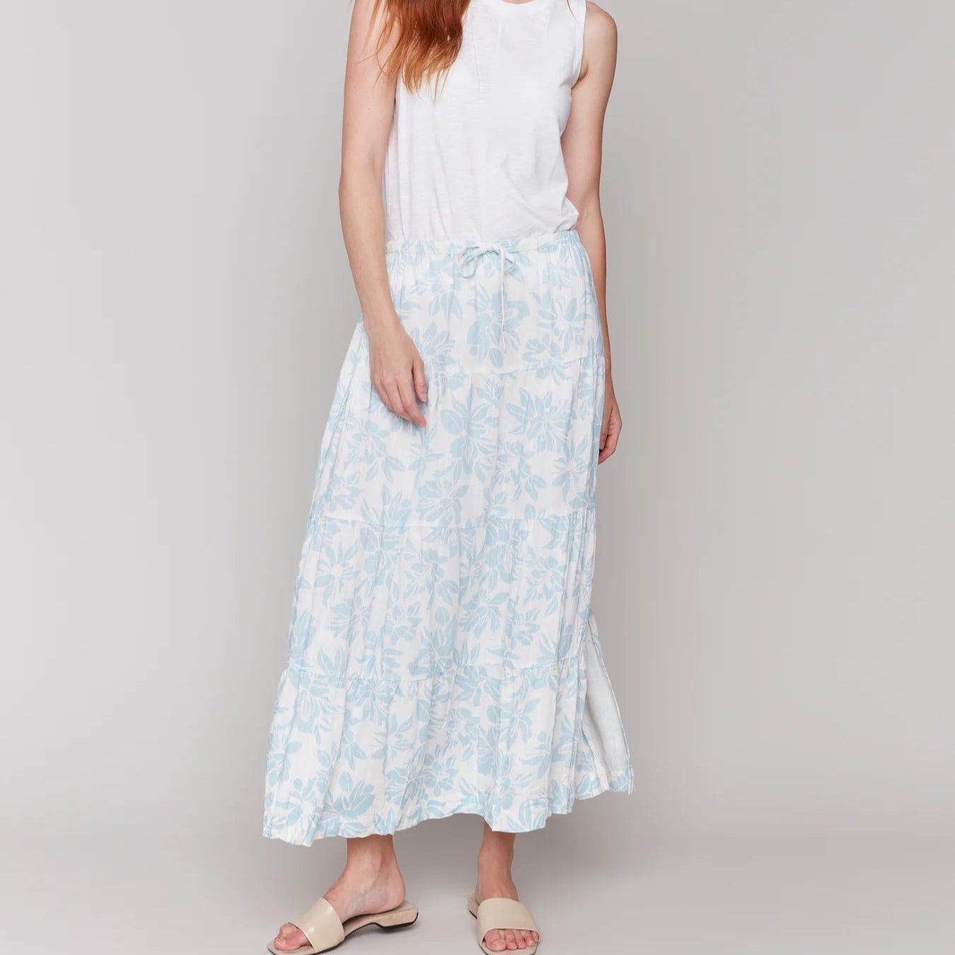 Charlie B - Tiered Pull-On Skirt