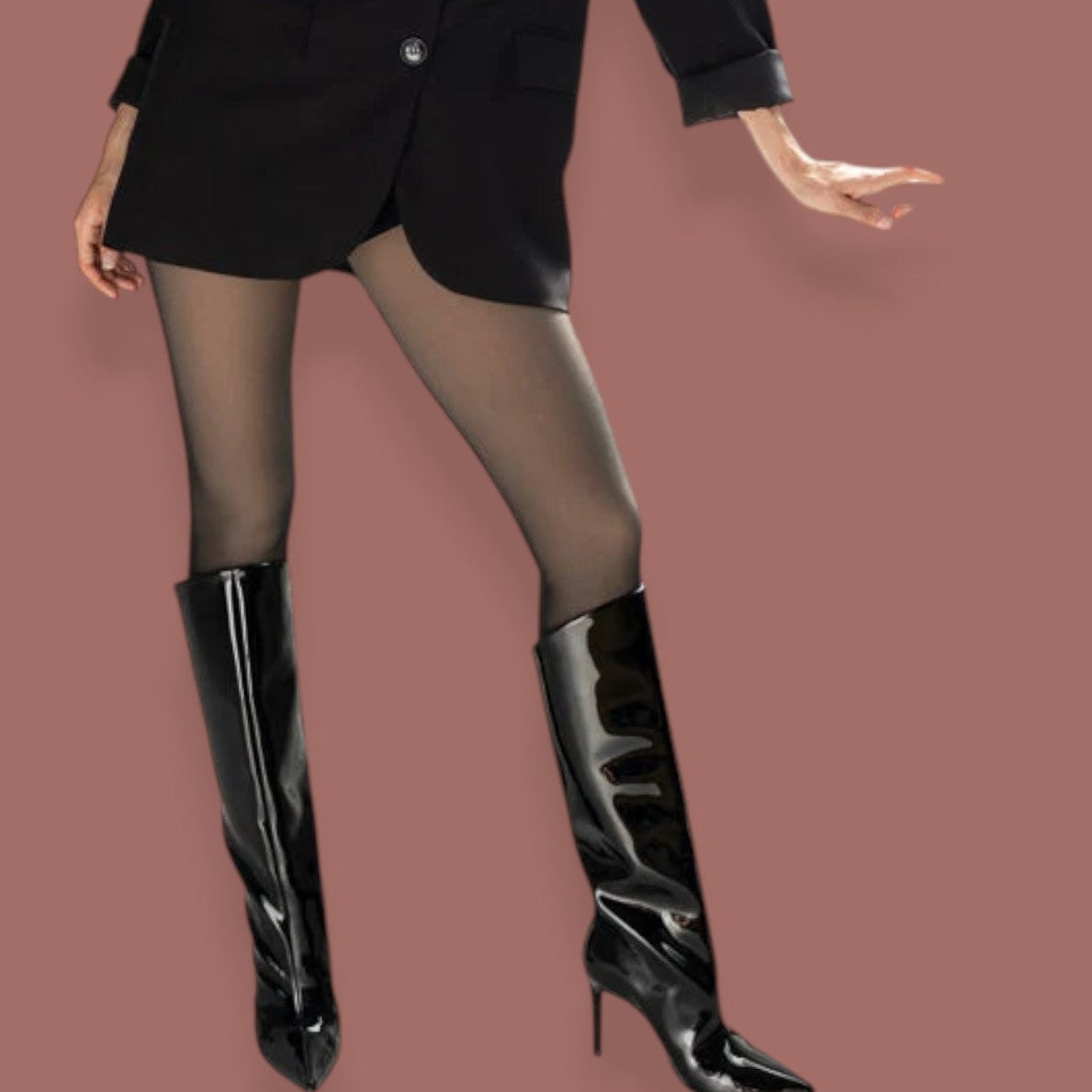 C'est Moi - Sherpa-Lined Tights