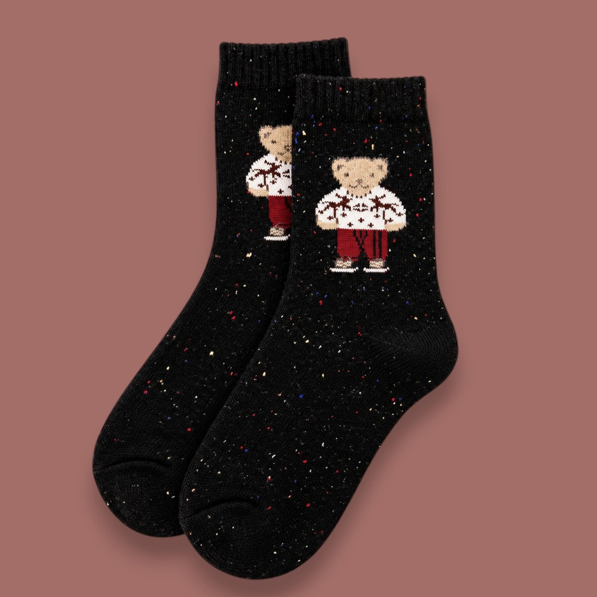 Caracol - Cozy Teddy Bear Socks