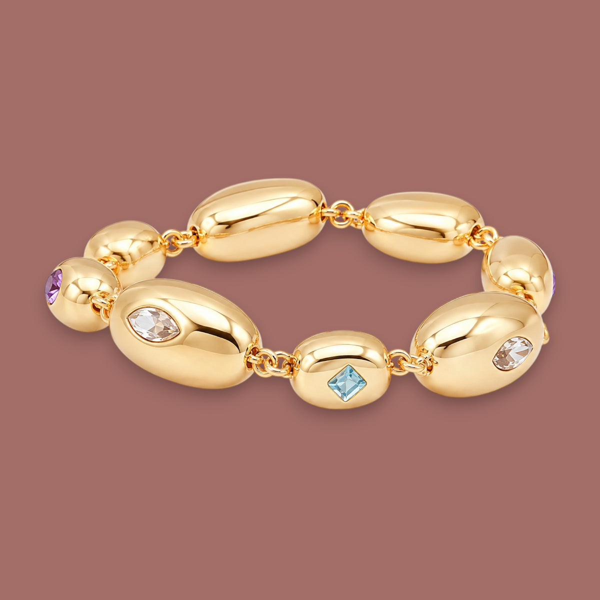 Caracol - Celeste Sculpted Gemstone Bracelet