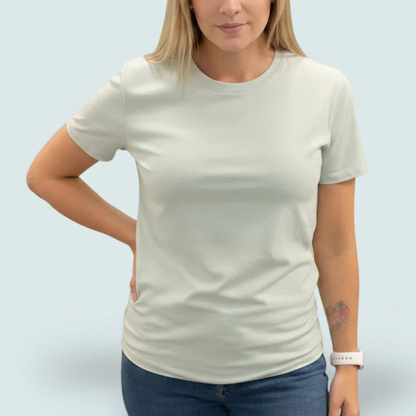 Carreli - Essential Luxe Crew Neck Tee