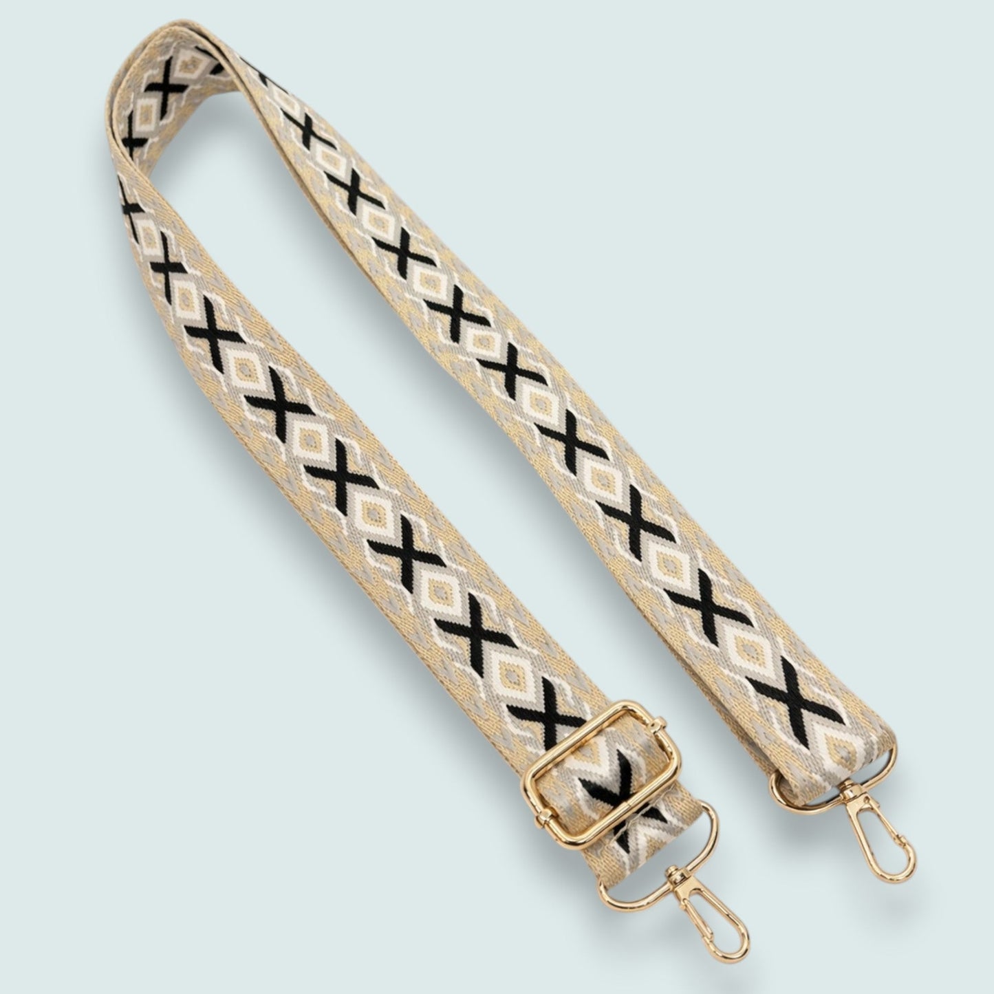Estelle Wilson - Geo Luxe Adjustable Crossbody Bag Strap