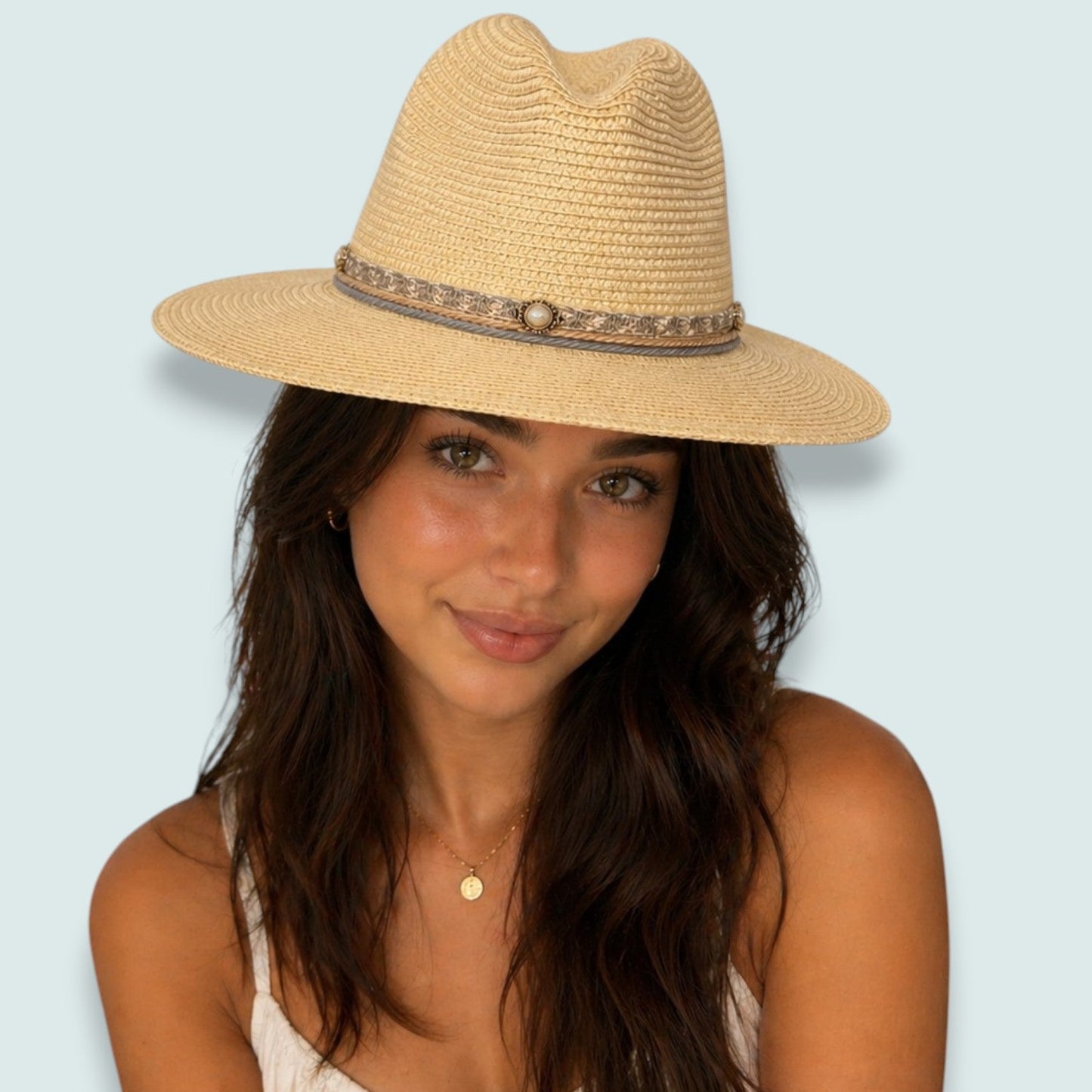 Audrey's - Coastal Straw Hat