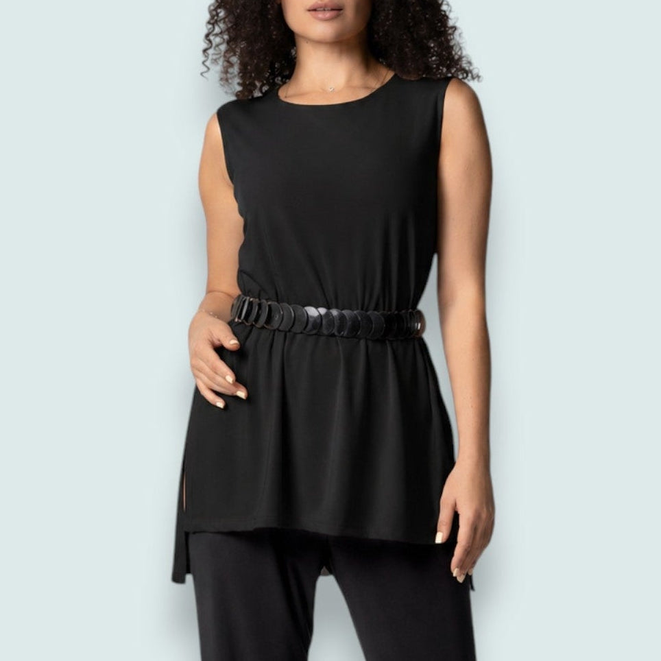 YNOT - Soft Drape Sleeveless Tunic