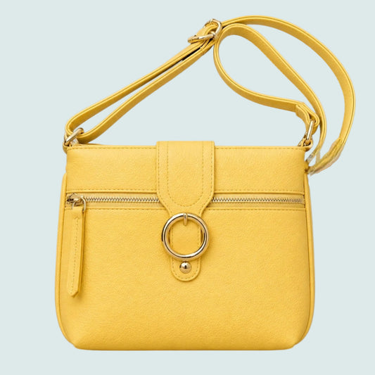 Audrey's - Golden Yellow Crossbody Bag