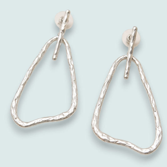 Audrey's - Organic Sculpted Drop Earrings