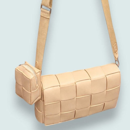 Inzi - Modern Weave Crossbody Bag