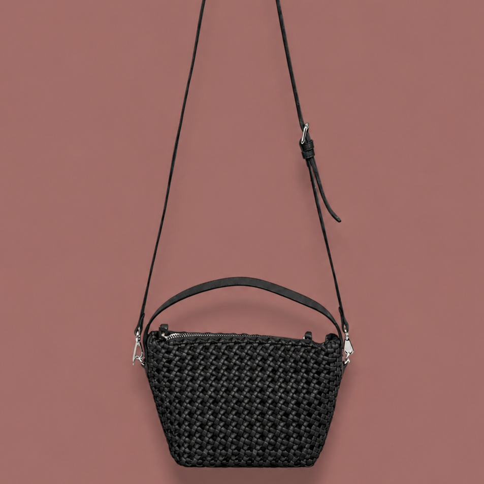 Inzi - Woven Crossbody Handbag
