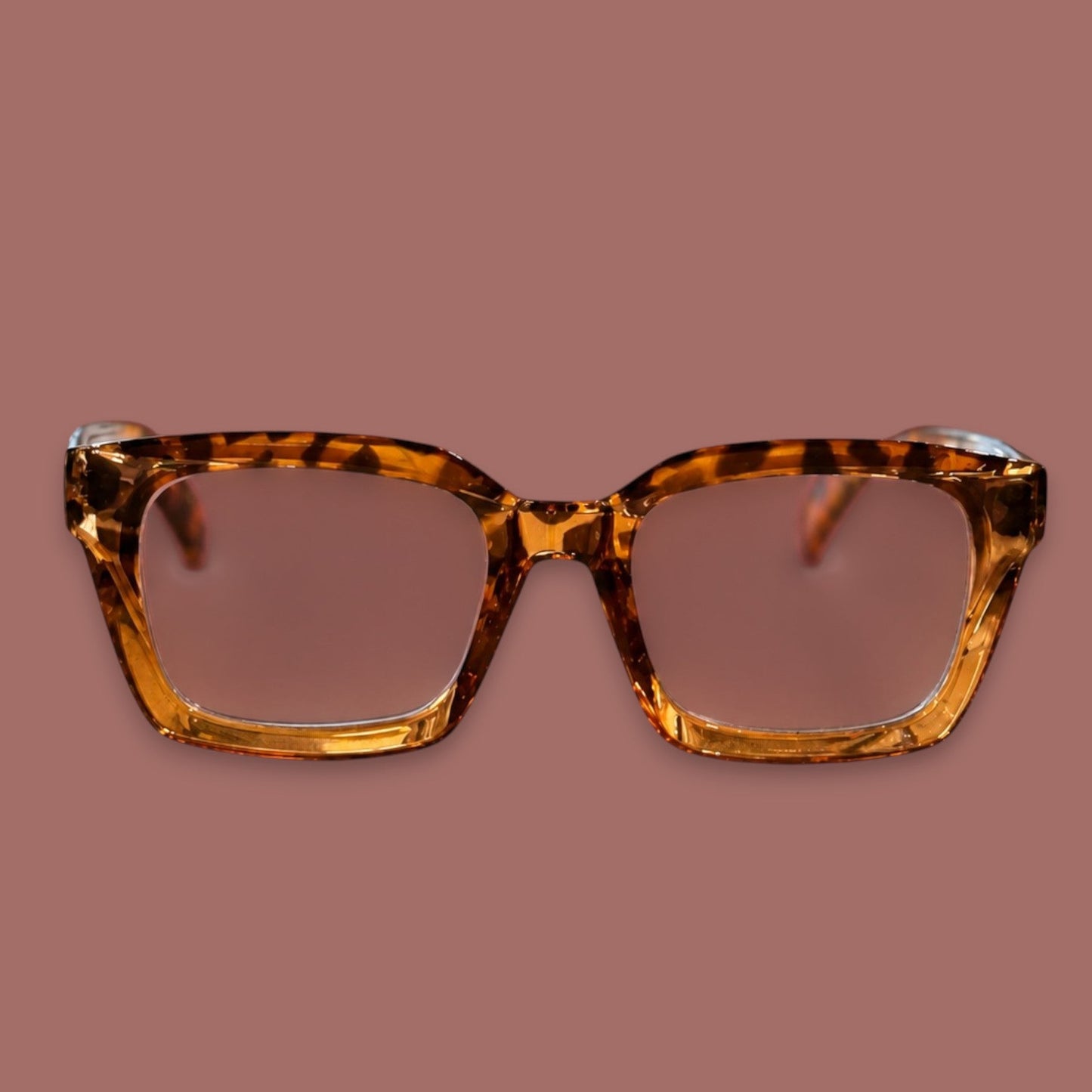 Audrey's - Tortoiseshell Square Reader Glasses