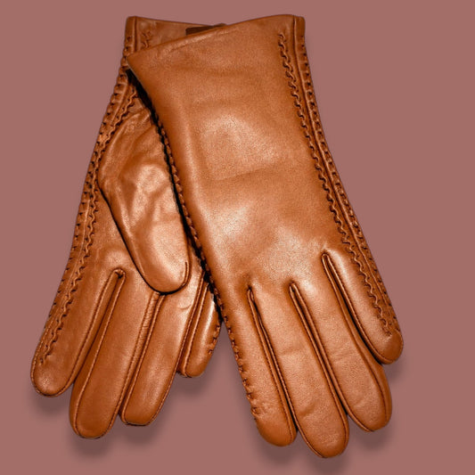 Audrey's - Classic Stitch Genuine Leather Gloves