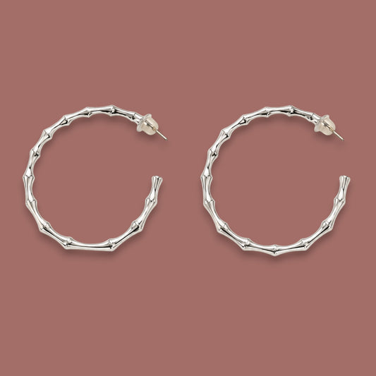 Audrey's - Sculpted Hoop Earrings