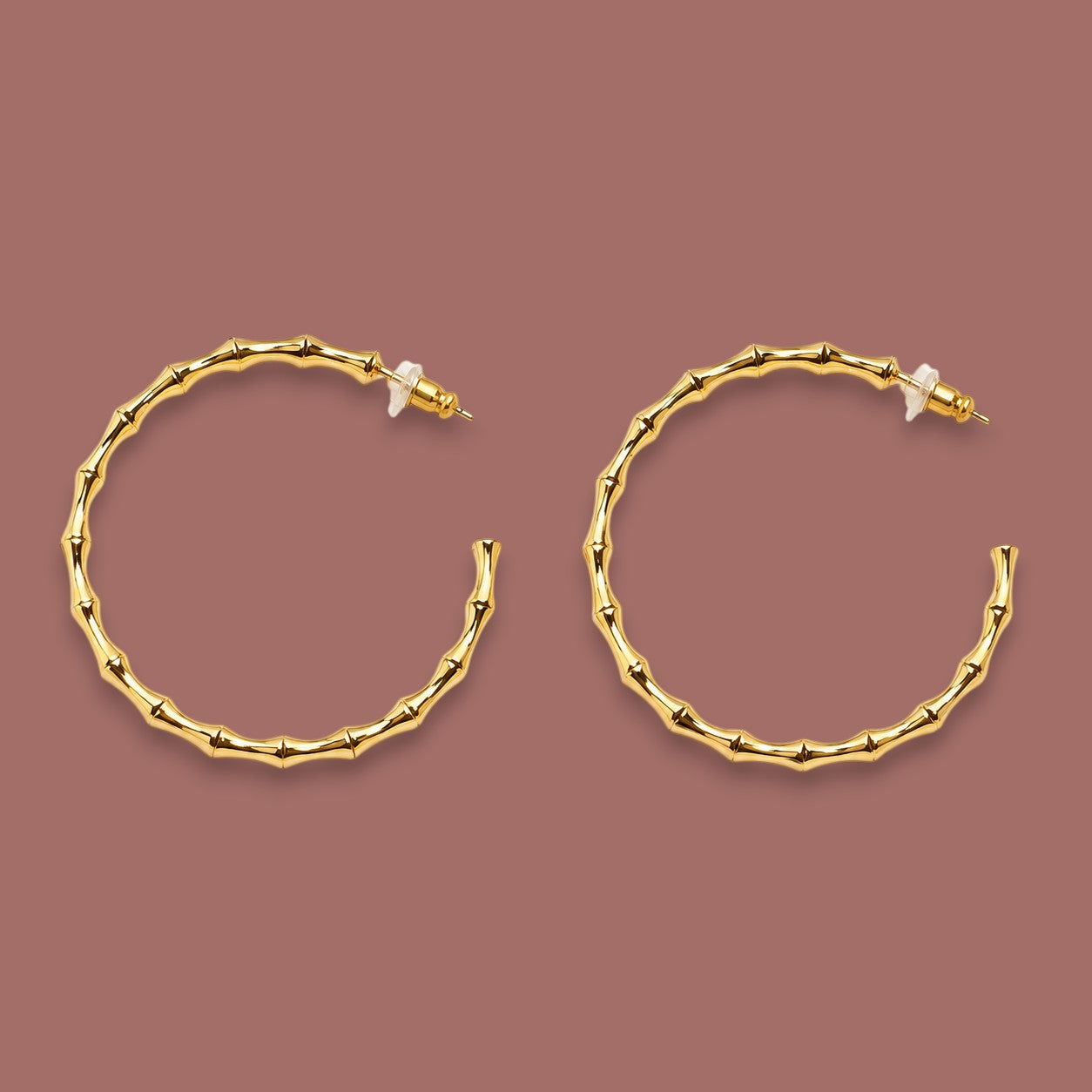 Audrey's - Sculpted Hoop Earrings