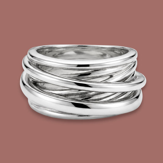 Audrey's - Interwoven Multi-Band Ring