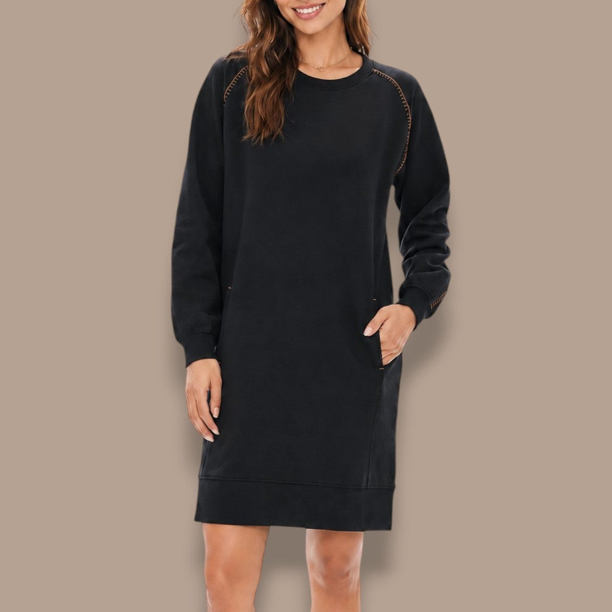 Hatley - Contrast Stitch Sweatshirt Dress