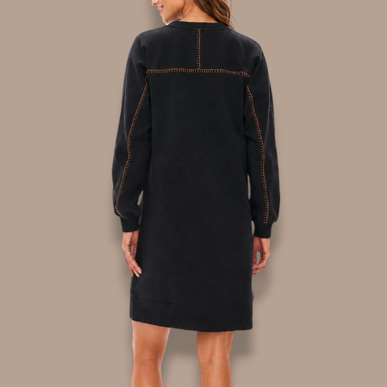 Hatley - Contrast Stitch Sweatshirt Dress