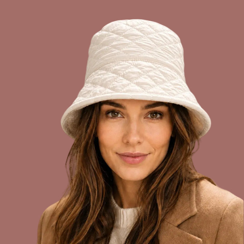 Audrey's - Reversible Quilted Sherpa Bucket Hat